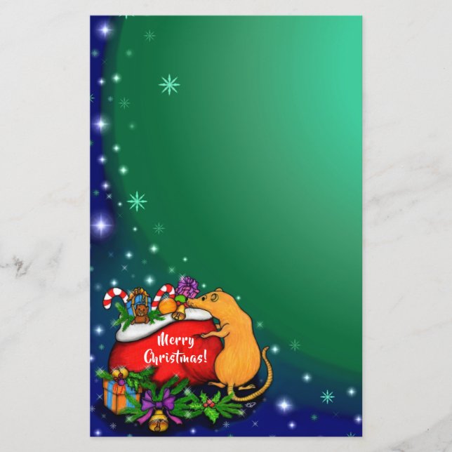 Frohe Weihnachten mit Rat Prince (Vorderseite)