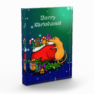 Frohe Weihnachten mit Rat Prince Fotoblock