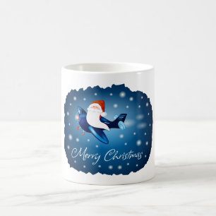 Frohe Weihnachten mit Santa Kaffeetasse