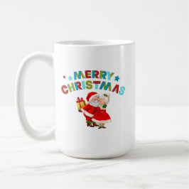 Frohe Weihnachten mit Weihnachten Kaffeetasse