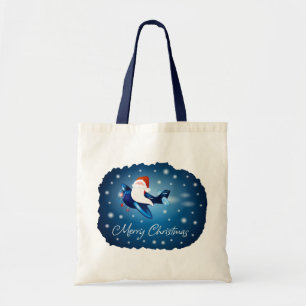 Frohe Weihnachten mit Weihnachten Tragetasche