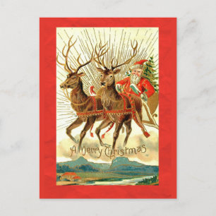 Frohe Weihnachten mit Weihnachten und Reindeer