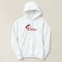 Frohe Weihnachten mit Weihnachtsmannmütze