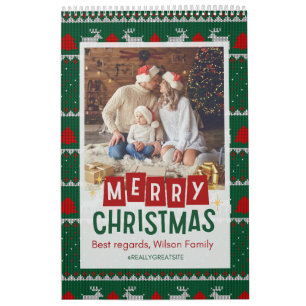 Frohe Weihnachten mit Wilsons Familienkalender Kalender