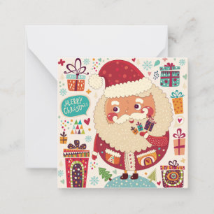 Frohe Weihnachten Mitteilungskarte