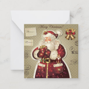 Frohe Weihnachten Mitteilungskarte