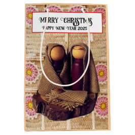 Frohe Weihnachten! Mittlere Geschenktüte