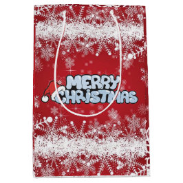 Frohe Weihnachten Mittlere Geschenktüte