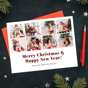 Frohe Weihnachten moderne einfache Foto