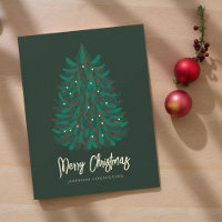 Frohe Weihnachten Moderne einfache Weihnachtsbaume