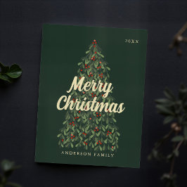 Frohe Weihnachten Moderne Elegante Weihnachtsbaum