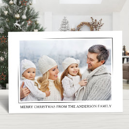 Frohe Weihnachten Moderne Elegantes Minimalistisch