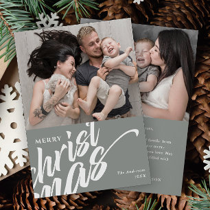 Frohe Weihnachten Moderne individuelle Nachricht 2