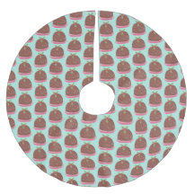 Frohe Weihnachten Moderne Pudding Illustration