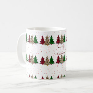 Frohe Weihnachten Moderne und Elegant Kaffeetasse