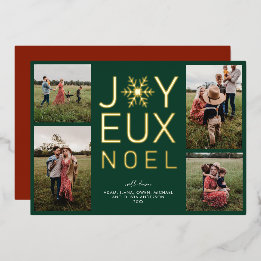Frohe Weihnachten Moderne und elegante Folien-Feie Folieneinladung
