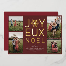 Frohe Weihnachten moderne und elegante Folien-Weih