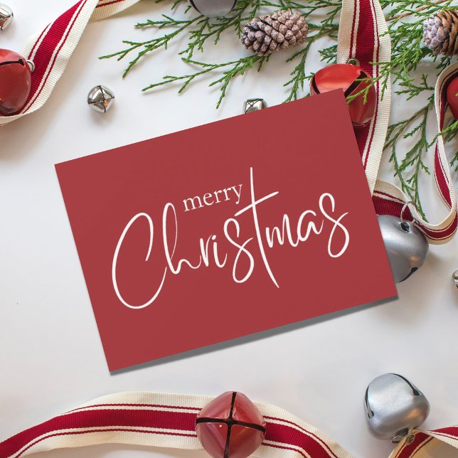 Frohe Weihnachten Moderner Roter Feiertag (Von Creator hochgeladen)