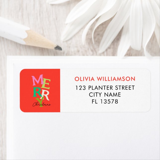 Frohe Weihnachten Moderner Urlaub (Insitu)