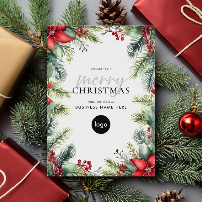Frohe Weihnachten - Modernes Business-Logo (Von Creator hochgeladen)