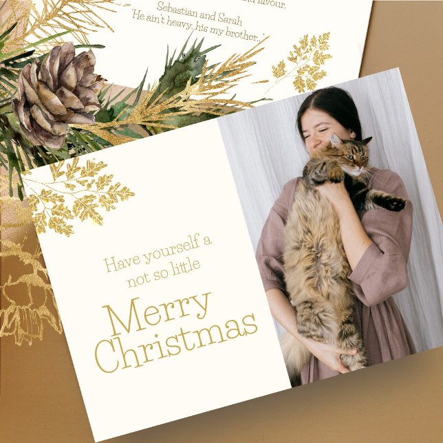 Frohe Weihnachten Modernes Cat Foto (Von Creator hochgeladen)