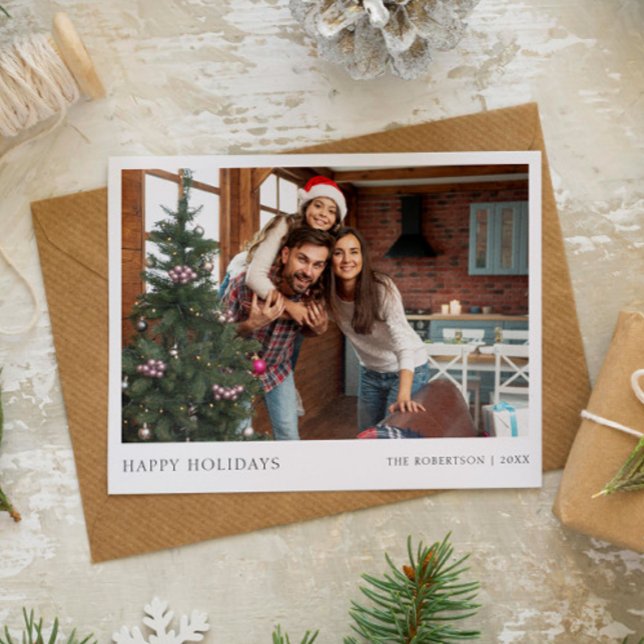 Frohe Weihnachten Modernes einfaches Foto (Von Creator hochgeladen)