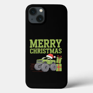 Frohe Weihnachten Monster Truck Kleinkind Jungen X Case-Mate iPhone Hülle