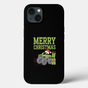 Frohe Weihnachten Monster Truck Kleinkind Jungen X iPhone 13 Hülle