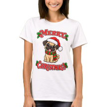 Frohe Weihnachten Mops