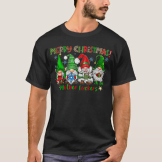 Frohe Weihnachten Mother Fuckers Lustige Gnome Xma T-Shirt