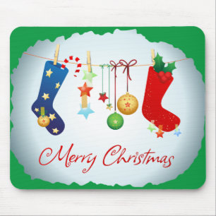 Frohe Weihnachten Mousepad