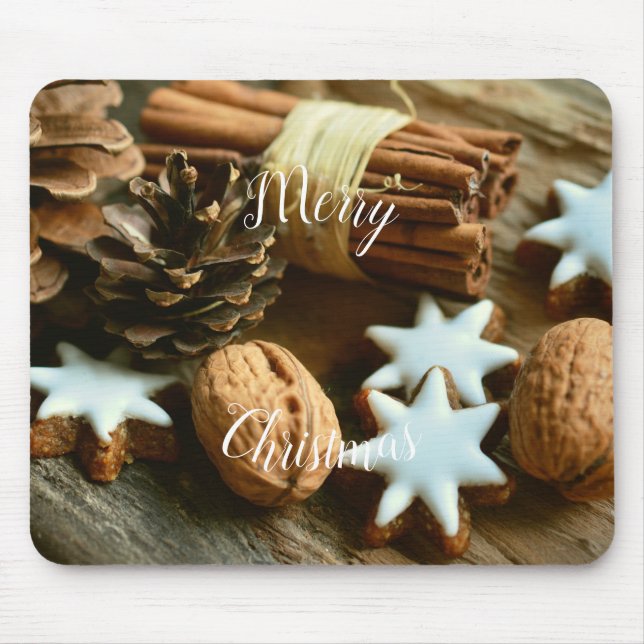 Frohe Weihnachten Mousepad (Vorne)