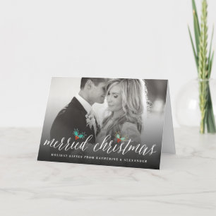 Frohe Weihnachten Mr. and Mrs. Foto Modern Wedding