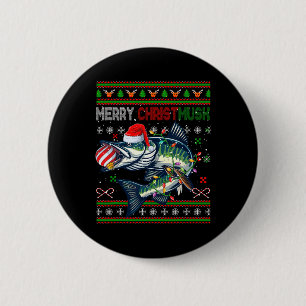 Frohe Weihnachten Musky Santa Musky Xmas Kostüm Fi Button