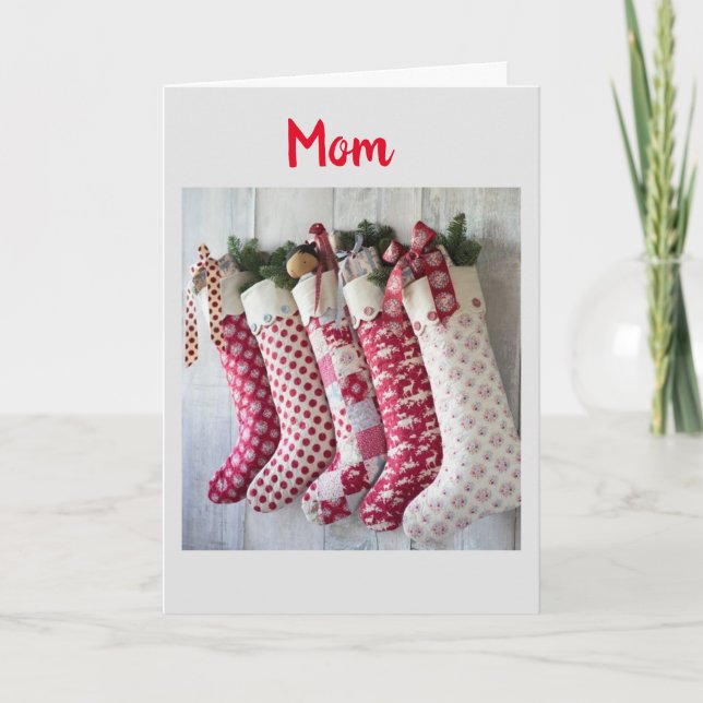 FROHE WEIHNACHTEN ***MUTTER*** MIT LIEBE & DANK (Vorderseite)