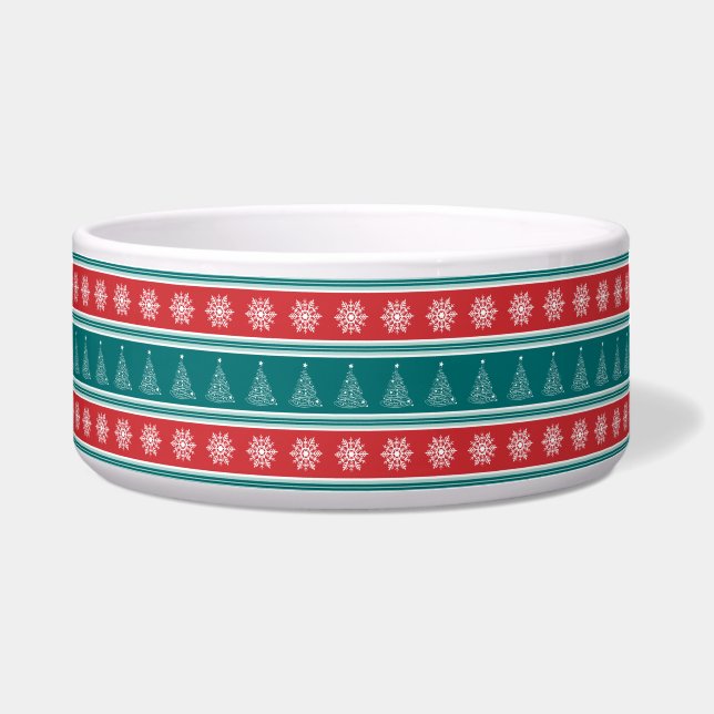 Frohe Weihnachten Napf (Vorderseite)