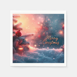 Frohe Weihnachten Napkin Serviette