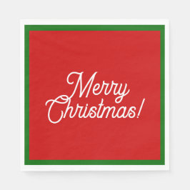 Frohe Weihnachten Napkins Serviette