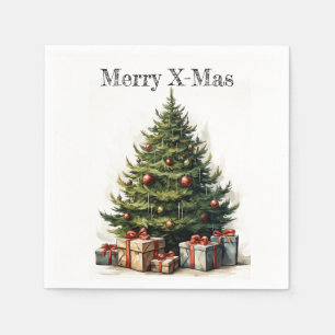Frohe Weihnachten Napkins Serviette