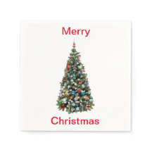 Frohe Weihnachten Napkins