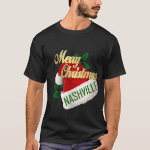 Frohe Weihnachten Nashville Mens T - Shirt