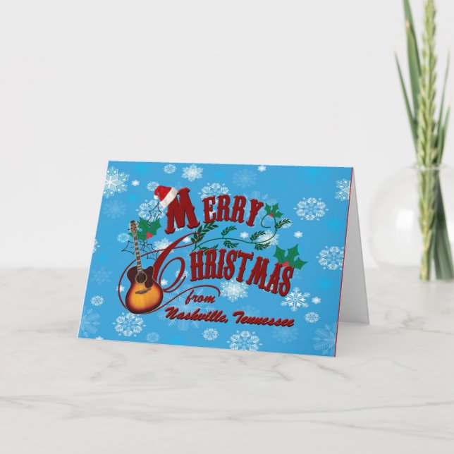Frohe Weihnachten Nashvilles (Vorderseite)