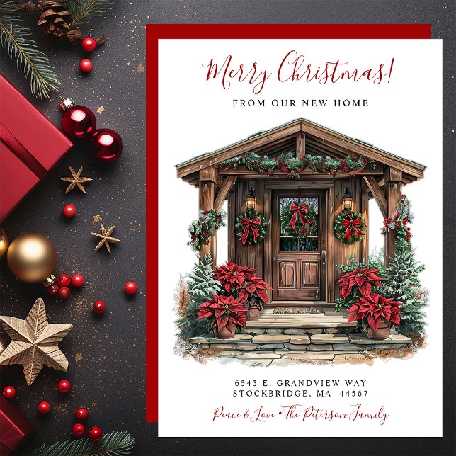 Frohe Weihnachten Neue Zuhause-Vordertür bewegen Ankündigung (Von Creator hochgeladen)