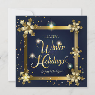 Frohe Weihnachten & Neues Jahr! 2026 Gold Luxury