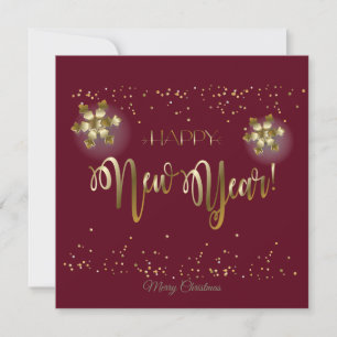 Frohe Weihnachten & Neues Jahr! 20XX Gold Luxus