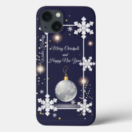 Frohe Weihnachten & Neues Jahr! 20XX Silver Luxury Case-Mate iPhone Hülle
