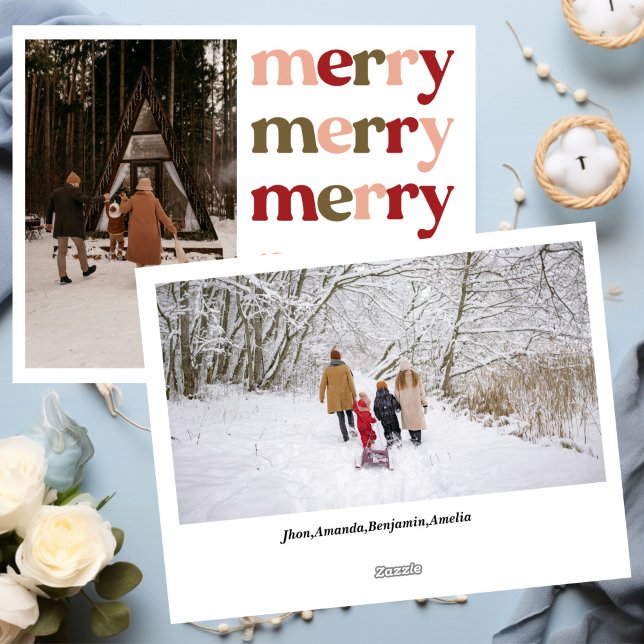 Frohe Weihnachten Neues Jahr Süße Bunte Feiertage (Von Creator hochgeladen)