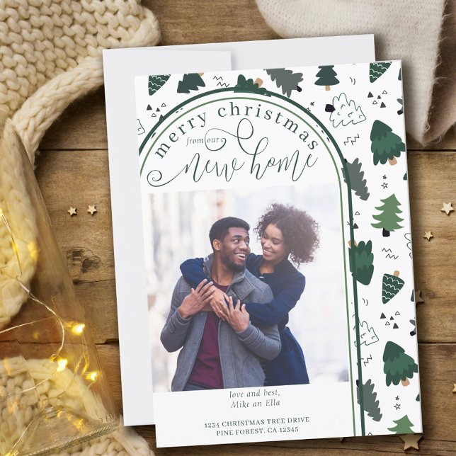 Frohe Weihnachten New Zuhause Foto Weihnachten Pin Ankündigung (Von Creator hochgeladen)