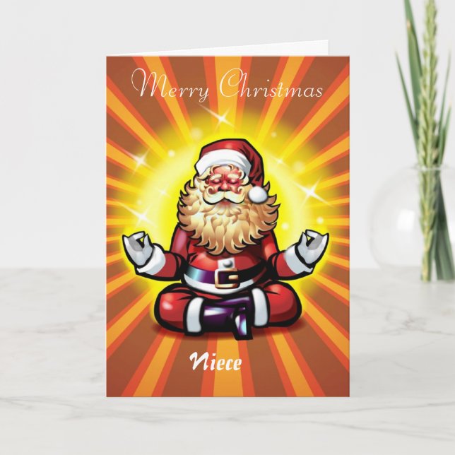 Frohe Weihnachten Niece (Vorderseite)