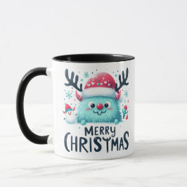 Frohe Weihnachten Niedlich Fluffy Tasse